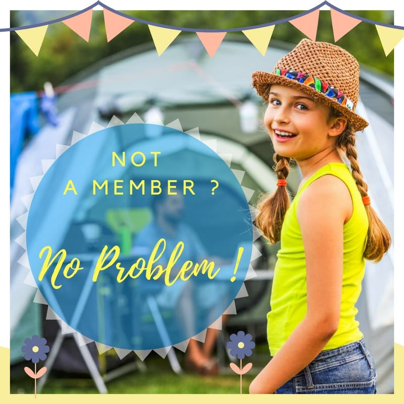 Not Member No Problem Camping Club West Dorset